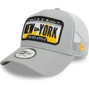 siltovka-zaoblena-siva-snapback-a-frame-license-plate-new-york-ciudades-y-playas-new-era