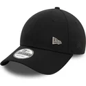 schwarze-verstellbare-curved-cap-9forty-pin-von-new-era