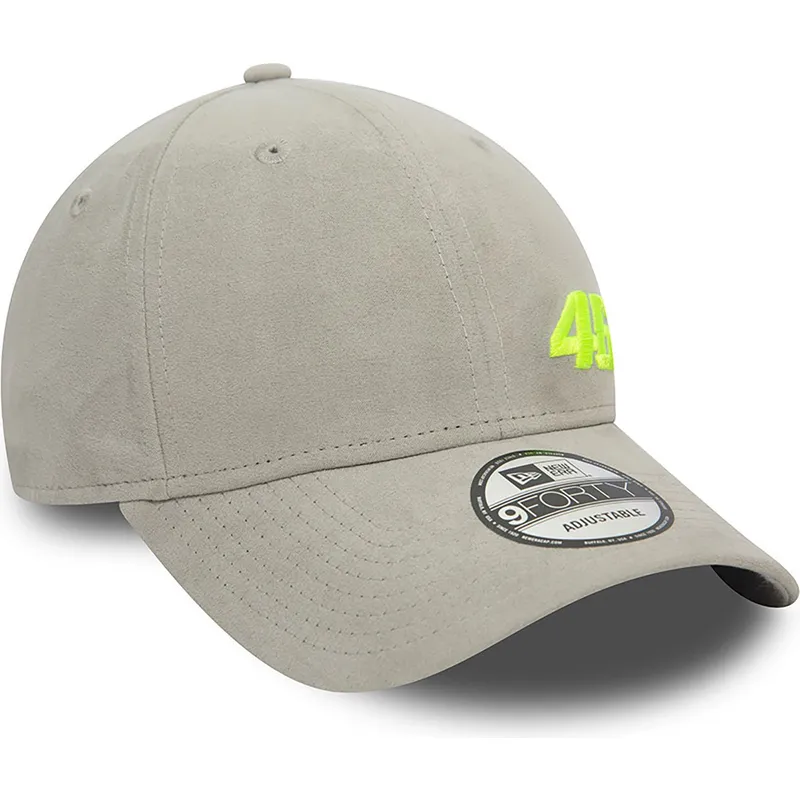 siltovka-zaoblena-siva-nastavitelny-9forty-suede-valentino-rossi-vr46-motogp-new-era