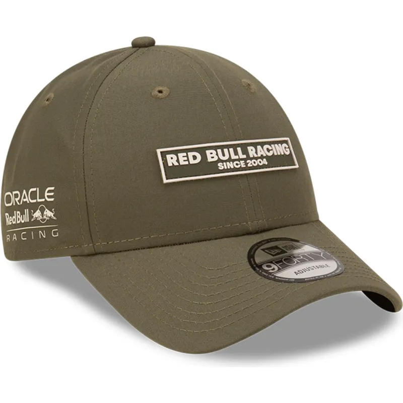 cap-zaoblena-green-adjustable-strap-9forty-repreve-wordmark-red-bull-racing-formula-1-new-era