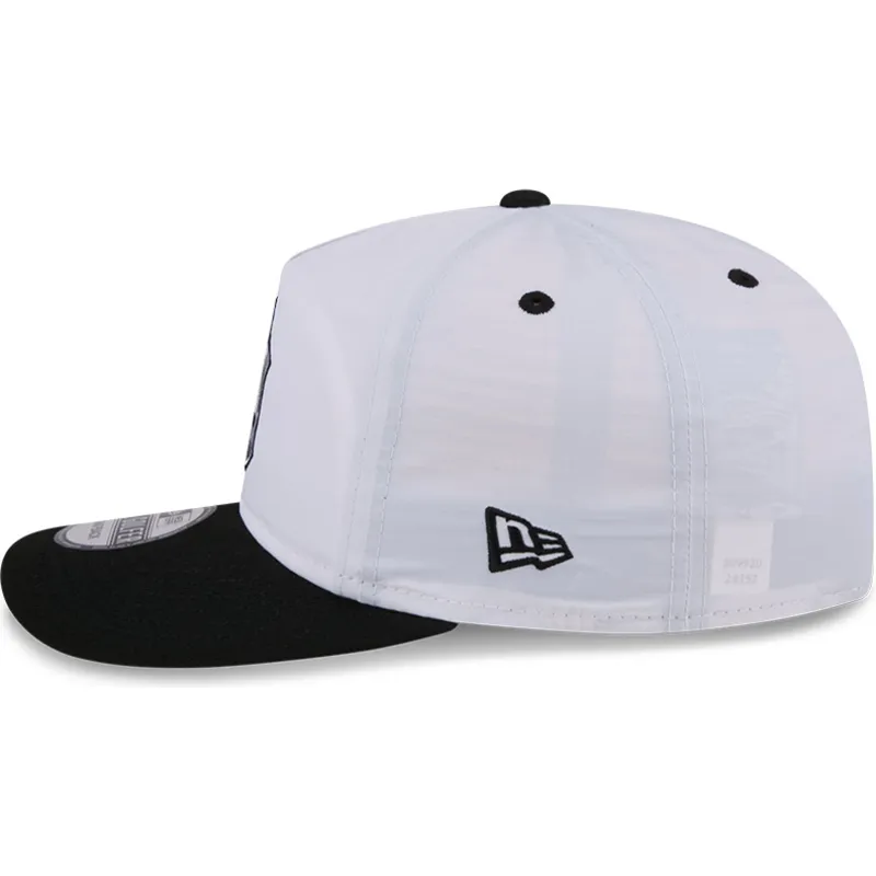 siltovky-zaoblena-biely-snapback-golfer-chrome-new-york-yankees-mlb-new-era