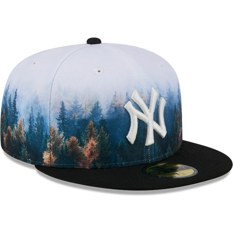 schwarze-enganliegende-59fifty-photoreal-flatcap-der-new-york-yankees-mlb-von-new-era