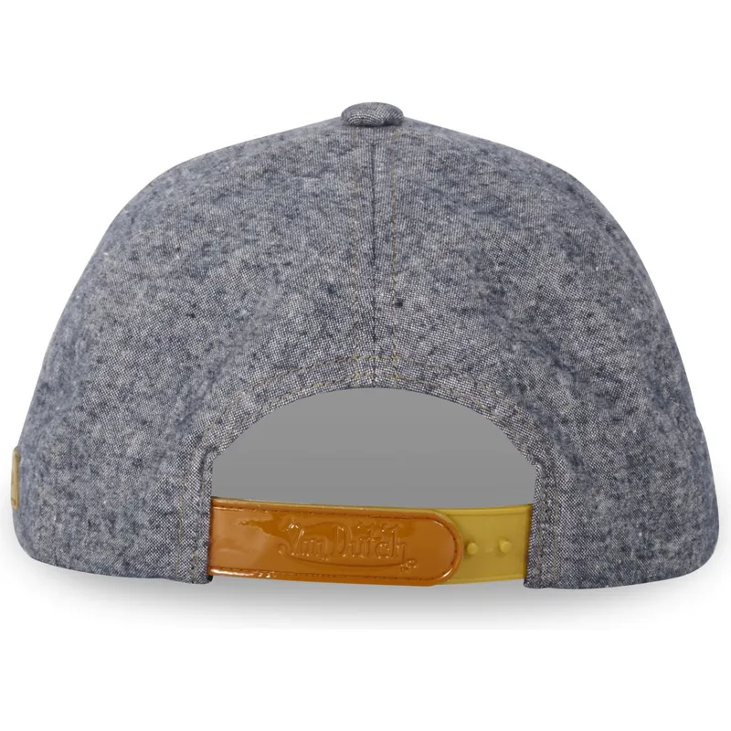 siltovka-zaoblena-siva-snapback-jea02-von-dutch