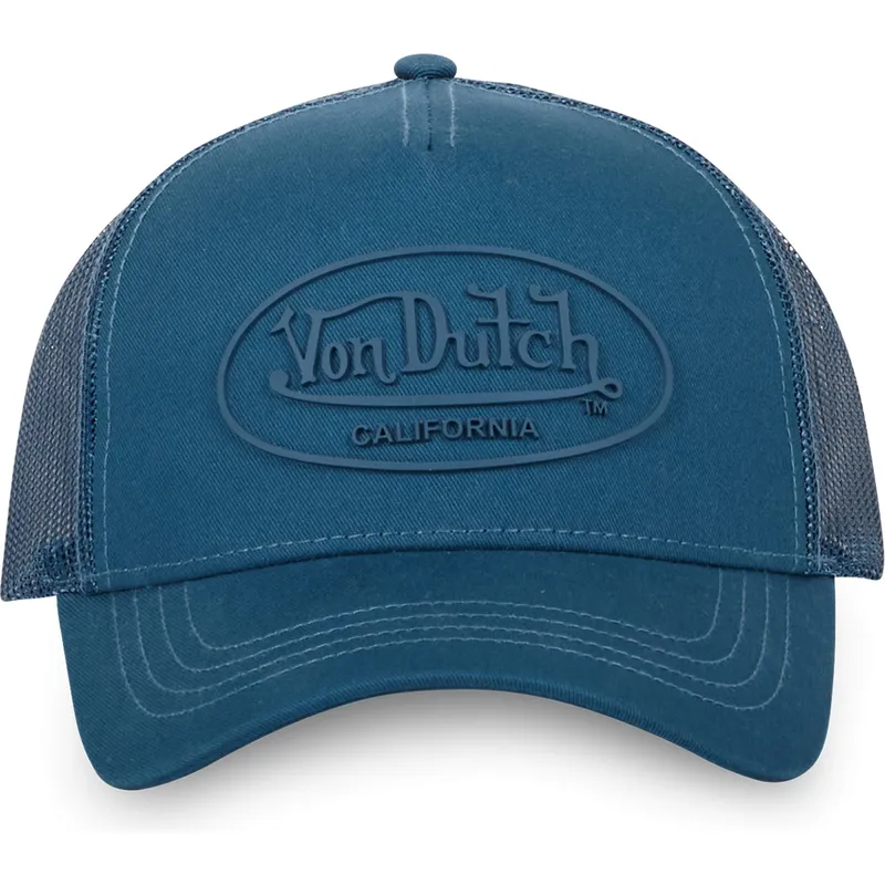 siltovka-zaoblena-modra-snapback-log04-von-dutch