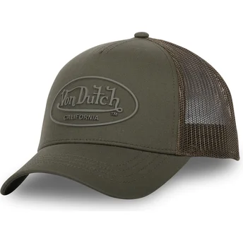 Cap zaoblená green snapback Von Dutch