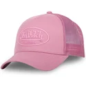 siltovka-zaoblena-ruzova-snapback-log08-von-dutch