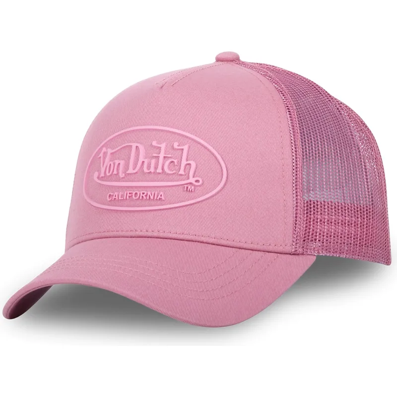 trucker-kappe-rosa-log08-von-von-dutch