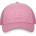 siltovka-zaoblena-ruzova-snapback-log08-von-dutch