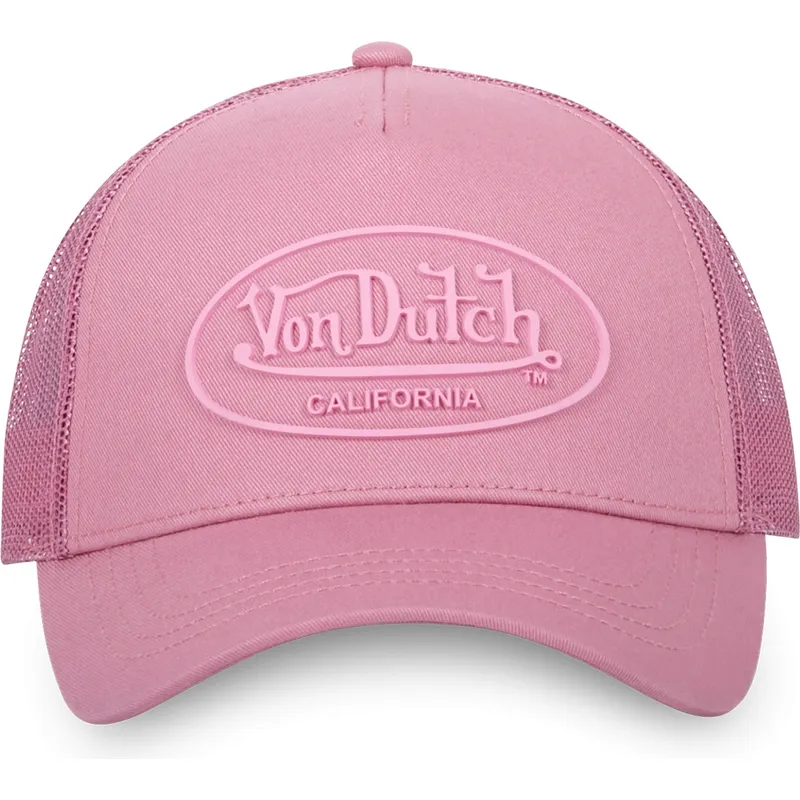 trucker-kappe-rosa-log08-von-von-dutch