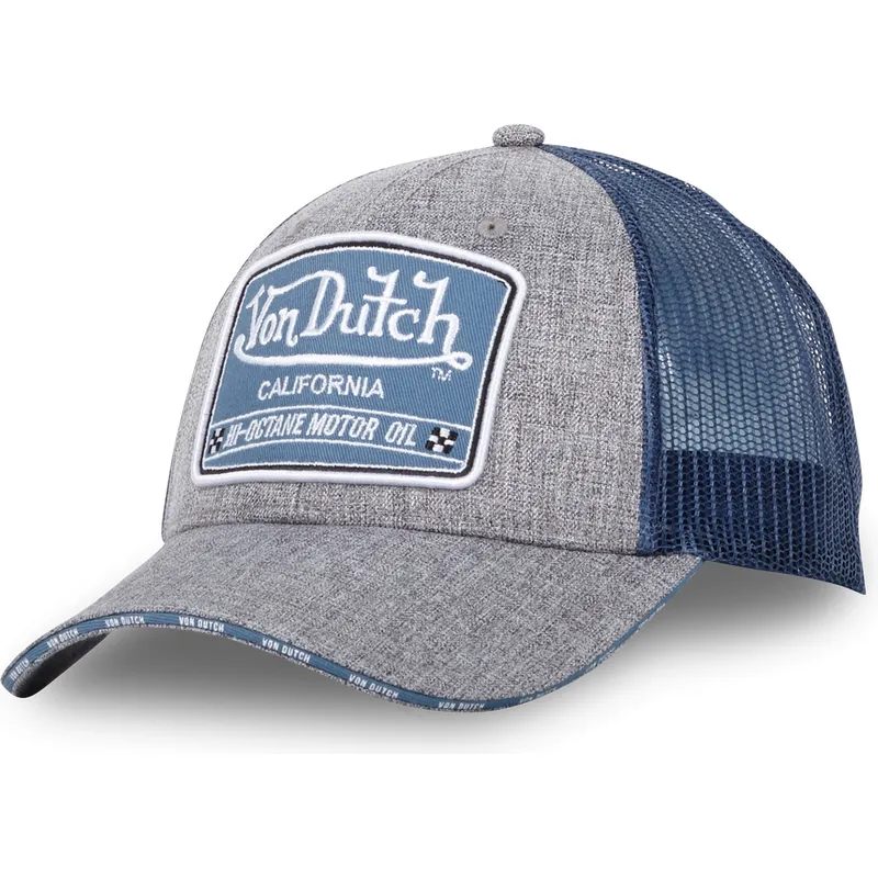 siltovka-zaoblena-siva-snapback-mixgrey01-von-dutch