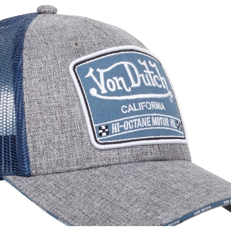siltovka-zaoblena-siva-snapback-mixgrey01-von-dutch
