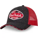 schwarze-und-rote-trucker-kappe-mixgrey03-von-von-dutch