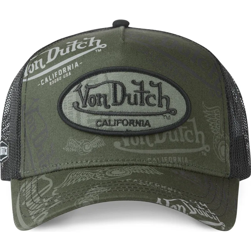 cap-zaoblena-green-snapback-von-dutch