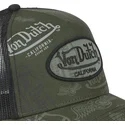 siltovka-zaoblena-zelena-snapback-cafe01-von-dutch