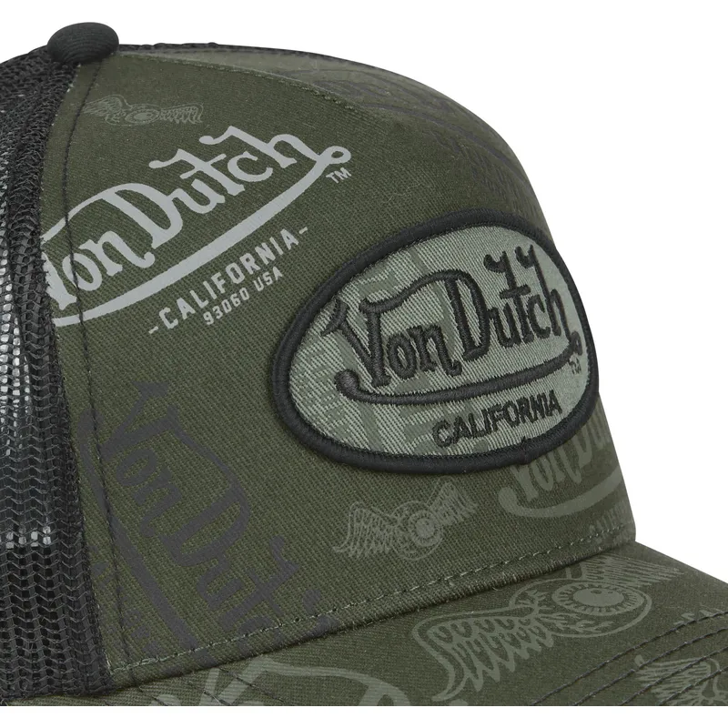 cap-zaoblena-green-snapback-von-dutch