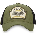 von-dutch-kak-green-and-black-trucker-hat