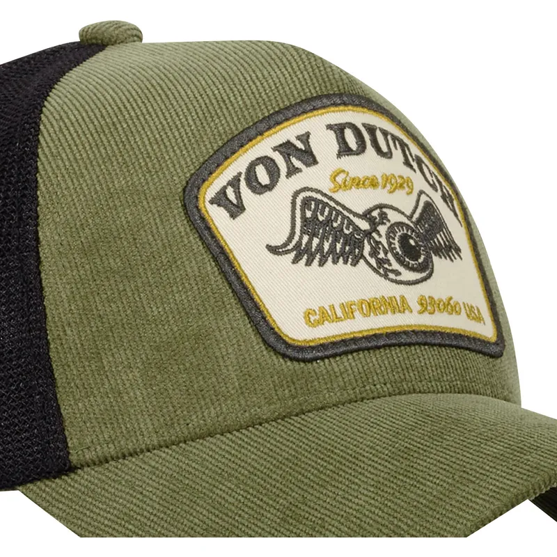 siltovka-zaoblena-zelena-snapback-kak-von-dutch