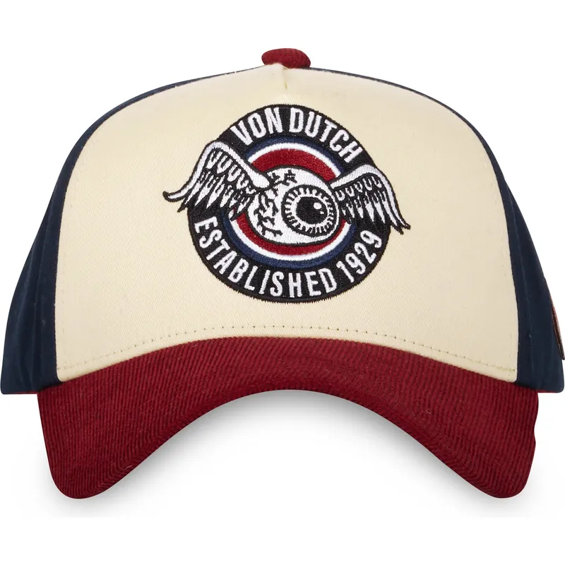 siltovka-zaoblena-viacfarebna-snapback-vint02-von-dutch