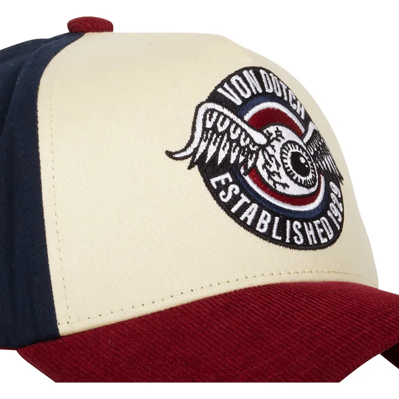 siltovka-zaoblena-viacfarebna-snapback-vint02-von-dutch