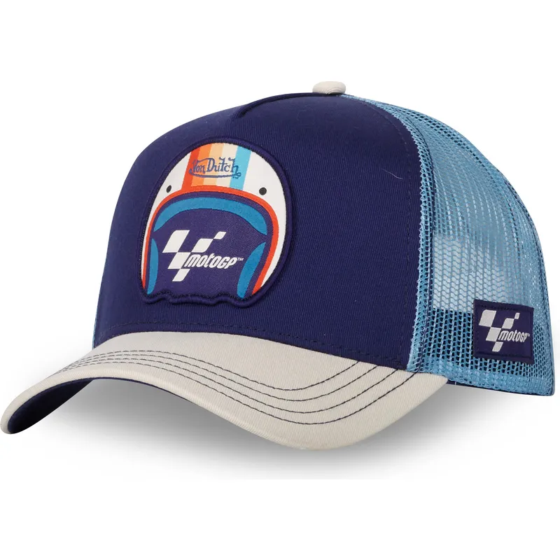 siltovka-zaoblena-tmavomodra-snapback-moto-ct-22-motogp-motogp-von-dutch