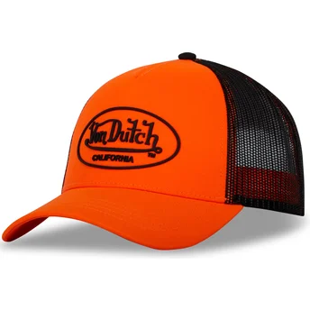 Šiltovky zaoblená kamionista oranžová snapback Von Dutch