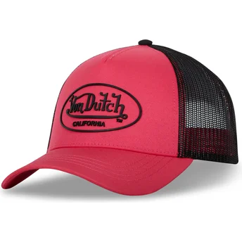 Cap zaoblená pink snapback Von Dutch
