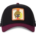 siltovka-zaoblena-cierna-snapback-loo10-vmar-marvin-martan-looney-tunes-capslab