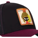 siltovka-zaoblena-cierna-snapback-loo10-vmar-marvin-martan-looney-tunes-capslab