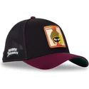 siltovka-zaoblena-cierna-snapback-loo10-vmar-marvin-martan-looney-tunes-capslab