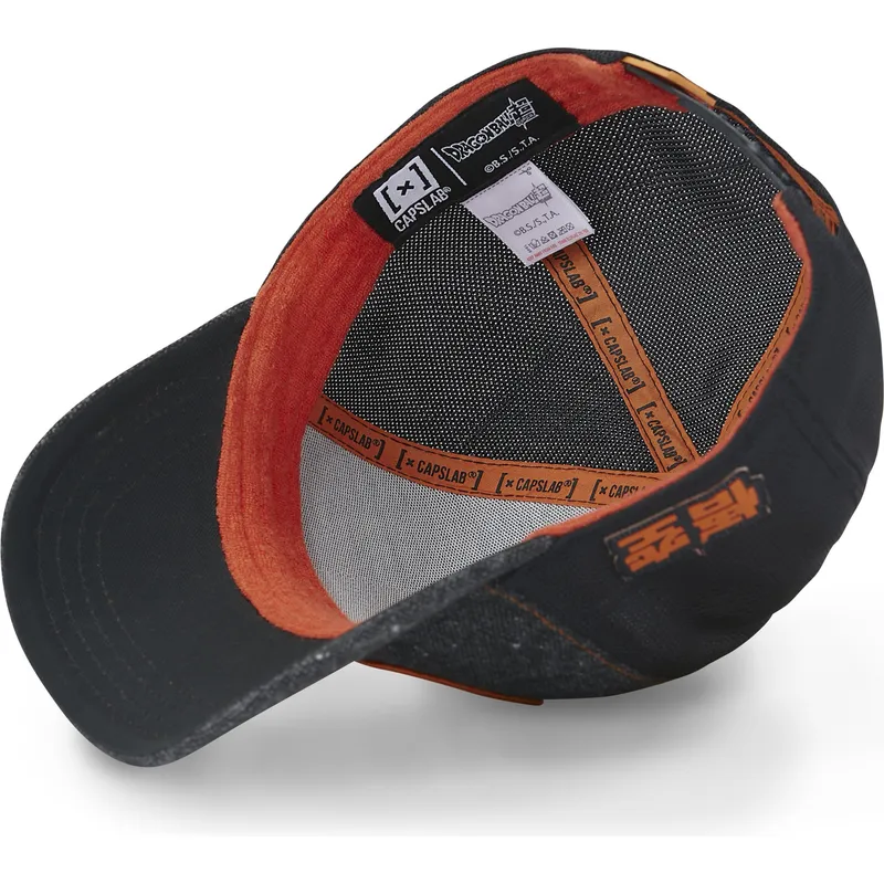 cap-zaoblena-black-snapback-son-goku-dragon-ball-capslab