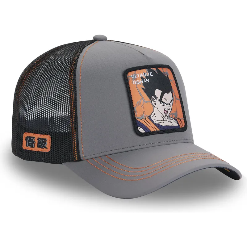 cap-zaoblena-gray-snapback-son-gohan-dragon-ball-capslab