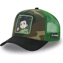 capslab-hunter-x-hunter-gon-freecss-hu3-camouflage-und-schwarze-trucker-kappe