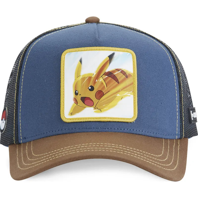 siltovka-zaoblena-tmavomodra-snapback-pkm5-pik-pikachu-pokemon-capslab