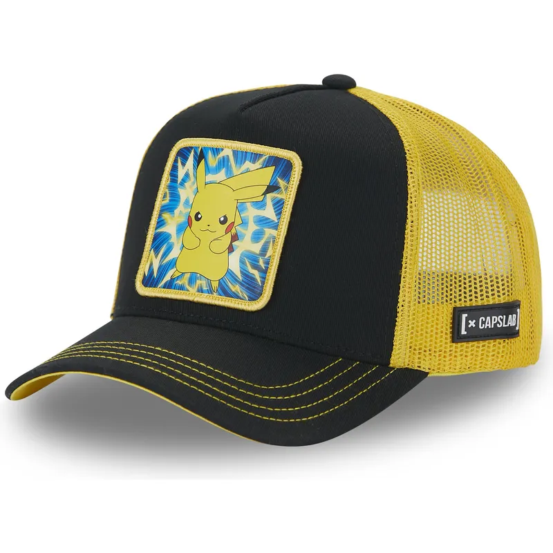 siltovka-zaoblena-cierna-snapback-pmk5-thu-pikachu-pokemon-capslab