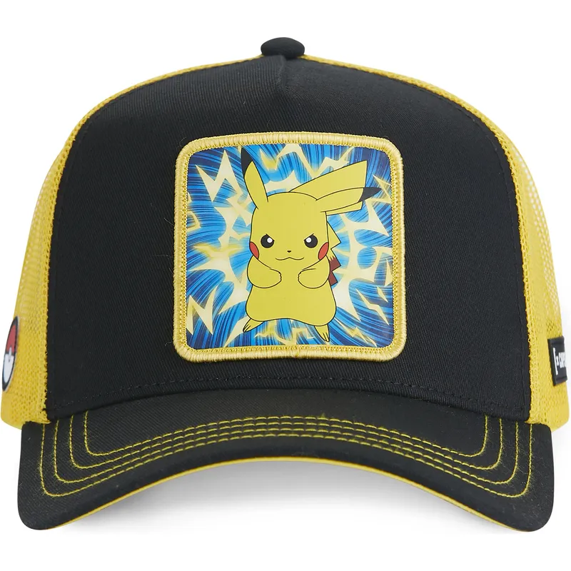 siltovka-zaoblena-cierna-snapback-pmk5-thu-pikachu-pokemon-capslab