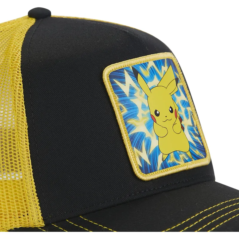 siltovka-zaoblena-cierna-snapback-pmk5-thu-pikachu-pokemon-capslab