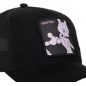 siltovka-zaoblena-cierna-snapback-pmk5-mew-mewtwo-pokemon-capslab