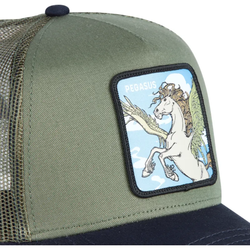 siltovka-zaoblena-zelena-snapback-cas2-pe2-pegas-mytologicke-bytosti-capslab