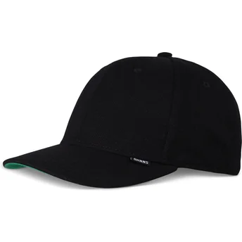 Cap zaoblená black adjustable strap Djinns