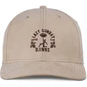 cap-zaoblena-beige-adjustable-strap-djinns