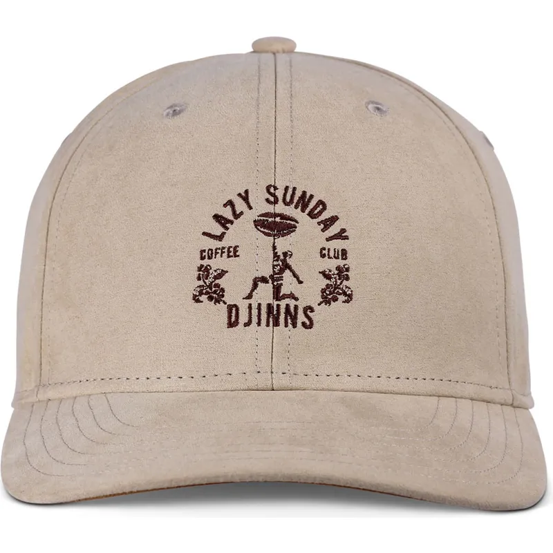cap-zaoblena-beige-adjustable-strap-djinns