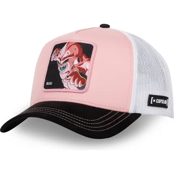 Cap zaoblená pink snapback Kid Buu Dragon Ball Capslab