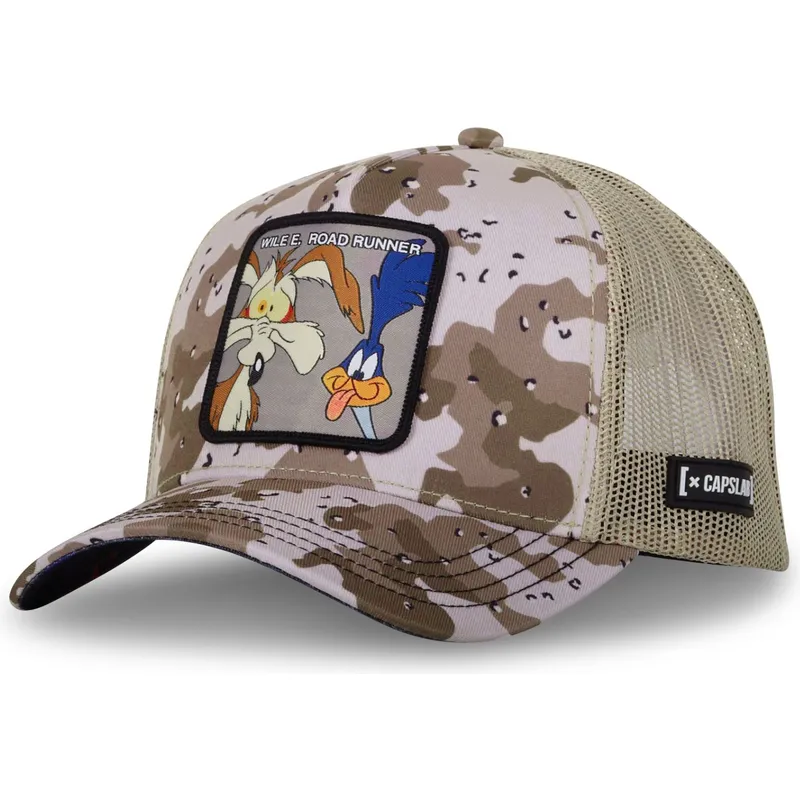 siltovka-zaoblena-kamuflaz-snapback-loo10-bbc-kojot-a-vtak-ulicnik-looney-tunes-capslab
