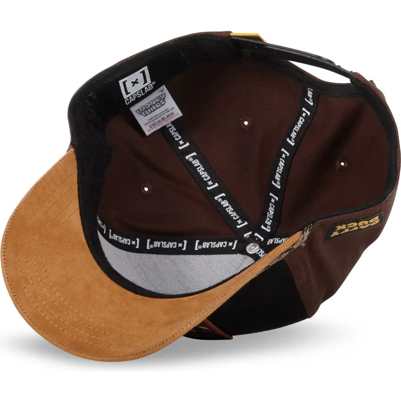siltovka-zaoblena-hneda-snapback-10-daf-kacer-duffy-looney-tunes-capslab