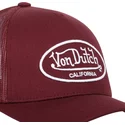 rote-verstellbare-trucker-kappe-lof-b11-von-von-dutch