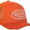 orangefarbene-verstellbare-trucker-kappe-lof-b12-von-von-dutch