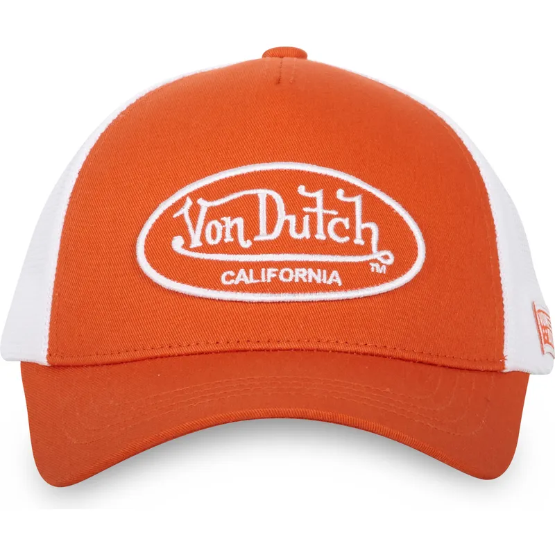 cap-zaoblena-orange-adjustable-strap-von-dutch cap-zaoblena-orange-adjustable-strap-von-dutch