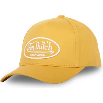 Verstellbare gelbe Curved Kappe LOF C09 von Von Dutch