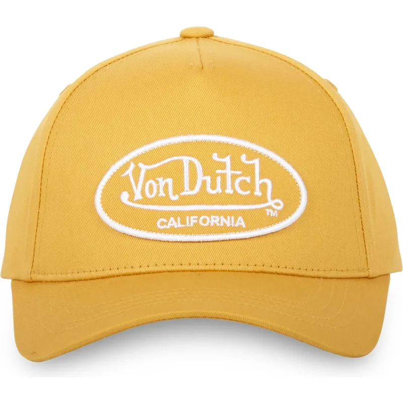 cap-zaoblena-yellow-adjustable-strap-von-dutch cap-zaoblena-yellow-adjustable-strap-von-dutch