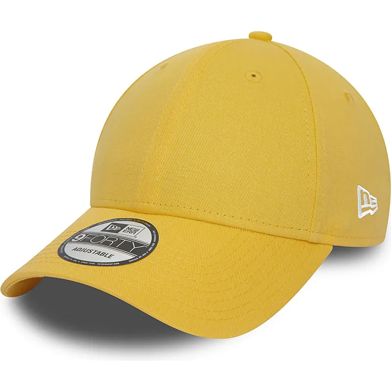 siltovka-zaoblena-zlta-nastavitelny-9forty-essential-new-era